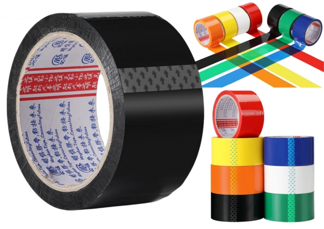 Black Acrylic Packing Tape