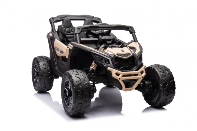 Battery-Powered Buggy for Kids Khaki Lacquered