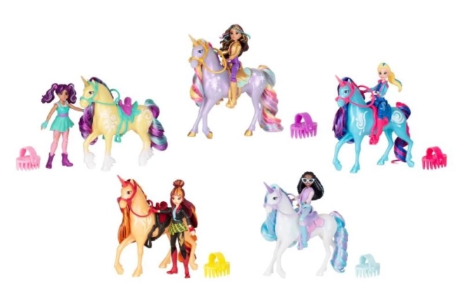 Unicorn Academy Figures Sophia and Wildstar