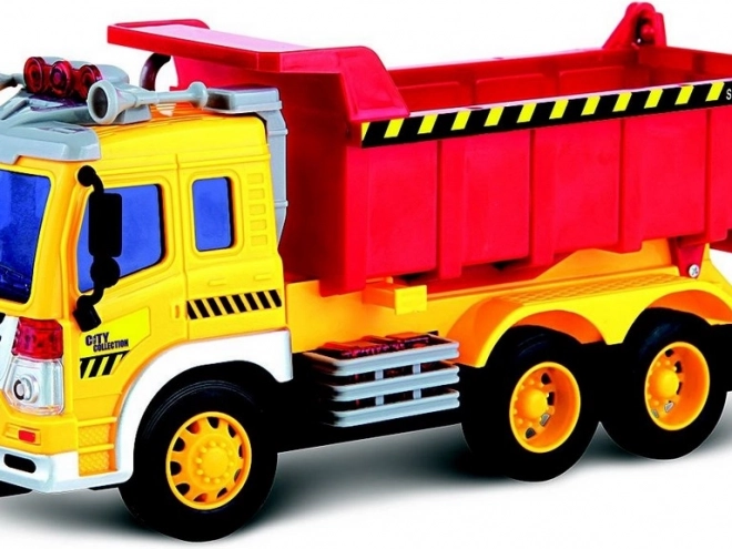 Battery-operated Construction Vehicle City Collection with Sound and Light