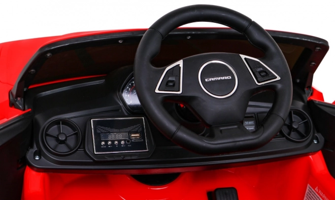 Chevrolet Camaro 2SS cu baterie + telecomandă + roți EVA + pornire ușoară + sunete și lumini – Červená