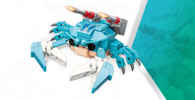 Qman Giant Clawed Crab Building Set