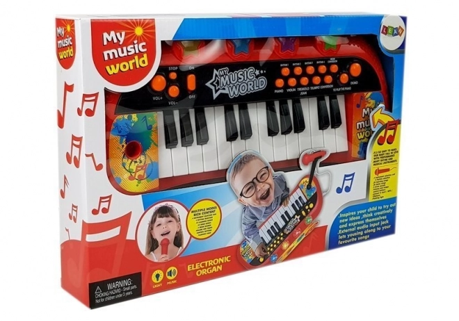 Musical Keyboard with USB and Microphone