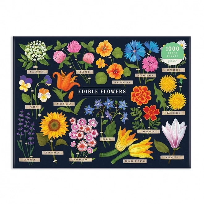 Puzzle Fiori Commestibili 1000 Pezzi