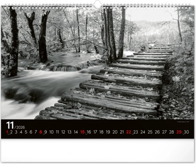 Calendrier mural Paysage de rêve 2026