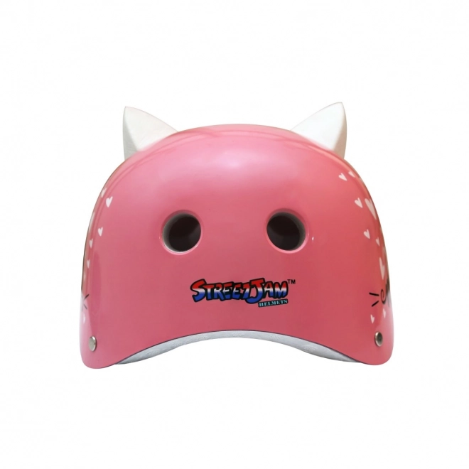 Pink Cat Helmet Medium