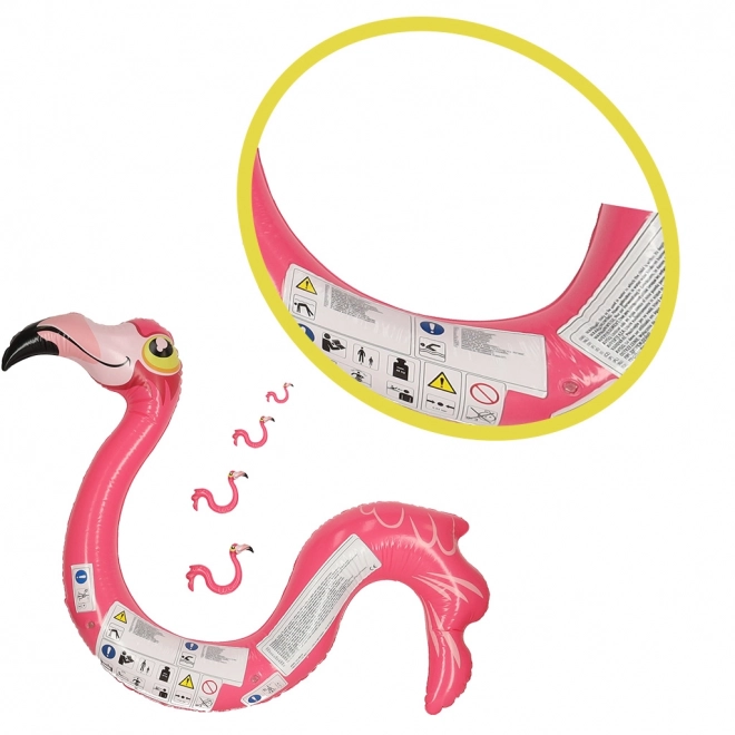 Inflatable Flamingo Pool Noodle 131cm