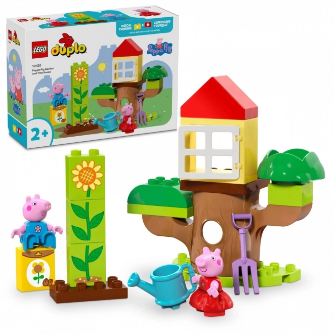 Peppa Pig's Garden and Treehouse Duplo Set