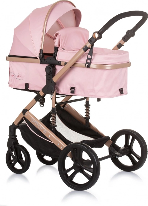 Chipolino stroller Amore 2-in-1 Jungle – Flamingo