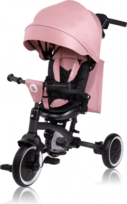 2-in-1 Children's Tricycle by Lionelo - Tris Plus Model in Pink Rose