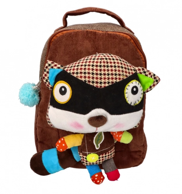 EcoSnoopers Racoon Backpack