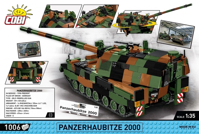 Panzerhaubitze 2000 Building Blocks Set