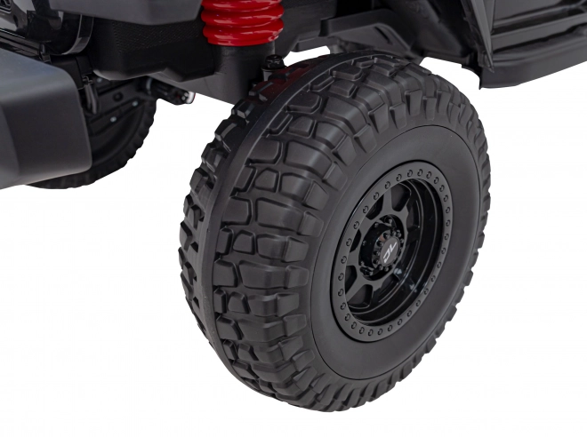 Detské terénne auto Off-Road červené – Čierna