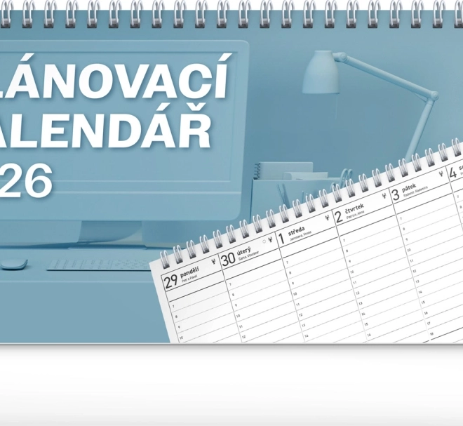 Tischplaner Kalender 2026