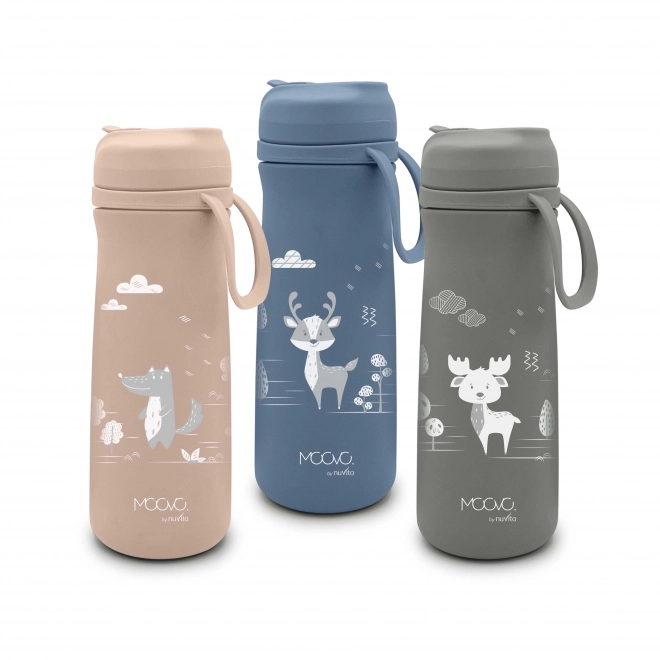 Insulated Drink Bottle for Kids Sage Green