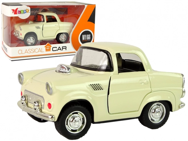 Classic Metal Toy Car With Opening Doors And Sound