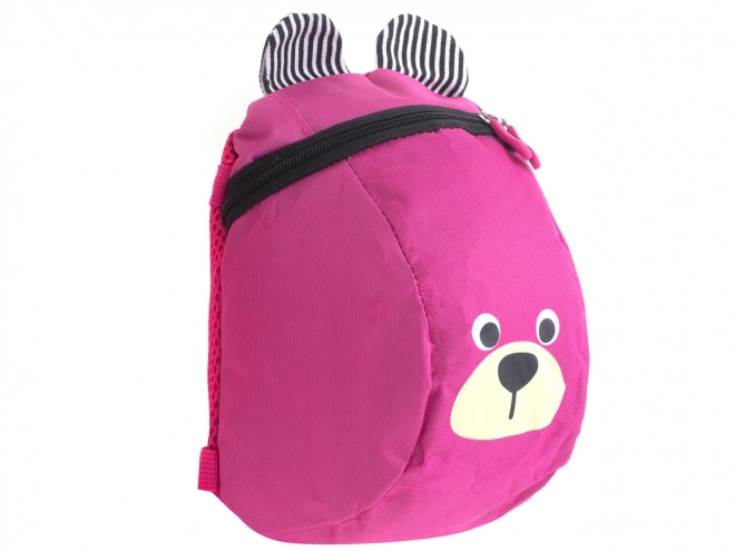 Children's Backpack Teddy Bear Pink