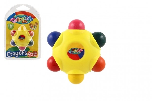 Star-Shaped Crayons 6 Colors