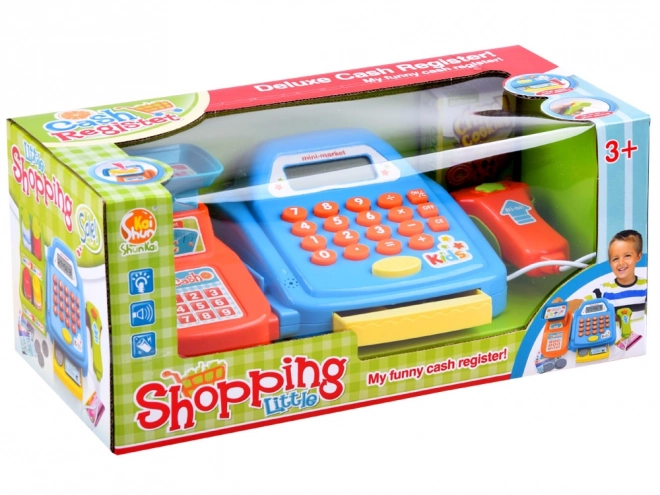 Toy Cash Register with Scale - Play Store Set – red