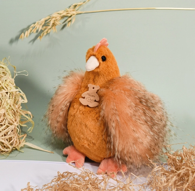 Ginger Plush Hen by Histoire d'Ours