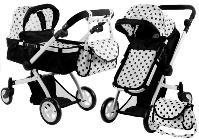 Alice Doll Stroller 2-in-1 Pram and Buggy