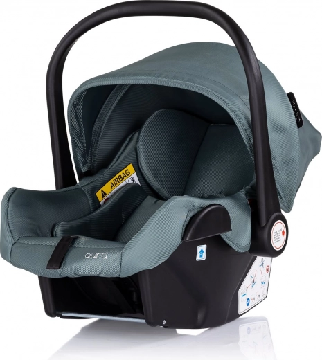 Seggiolino auto Aura i-Size 40–85 cm – Basil