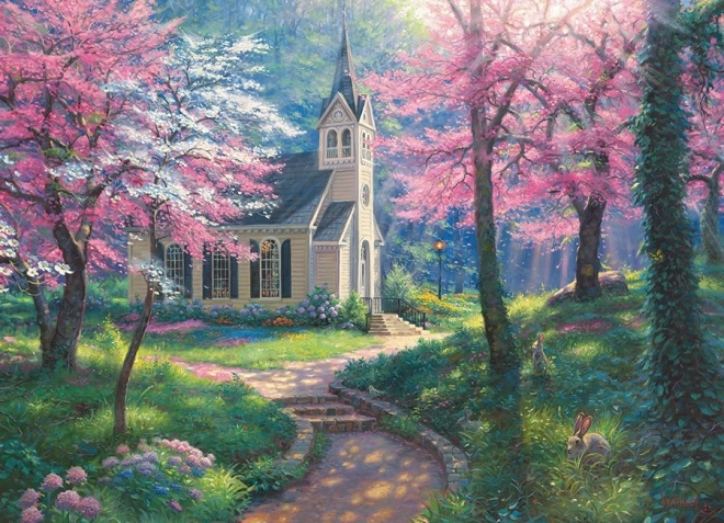 Cobble Hill Jigsaw Puzzle Spring Embrace 500 Pieces