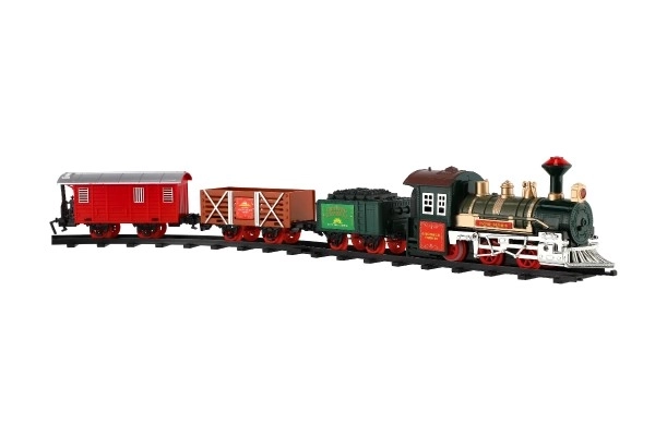 Battery Operated Train Set with Sound and Lights