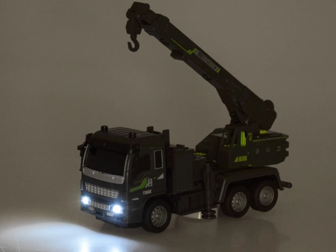 Remote Control Building Crane Car with Light Effects