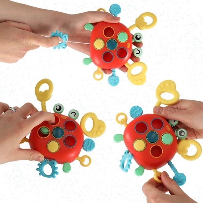 Sensory Montessori Crab Teether