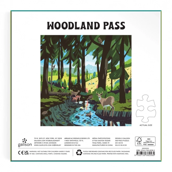 Forest Landscape Puzzle 500 Pieces