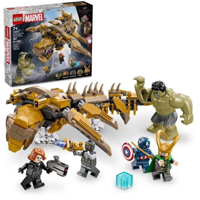 Marvel Avengers vs Leviathan Building Set