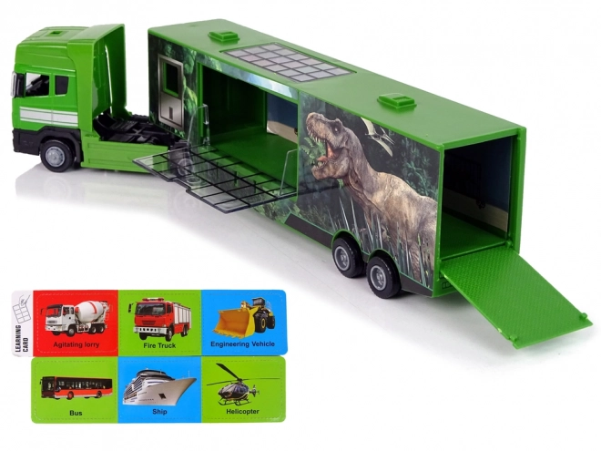 Large Dinosaur Transport Truck Toy