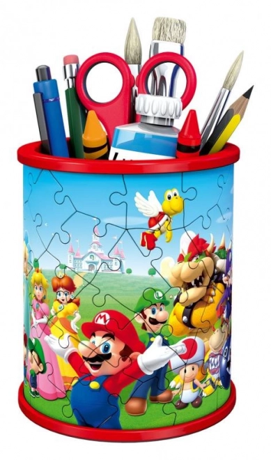 3D Puzzle Organizer Super Mario