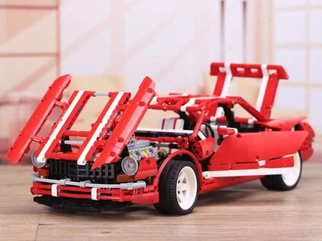 Technical Building Blocks Muscle Car Mustang