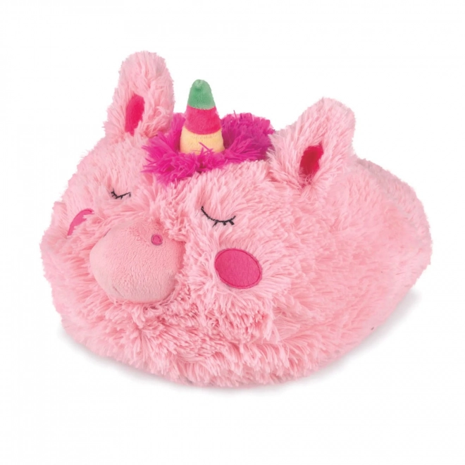 Cozy Noxxiez Unicorn Warming Plush Slipper