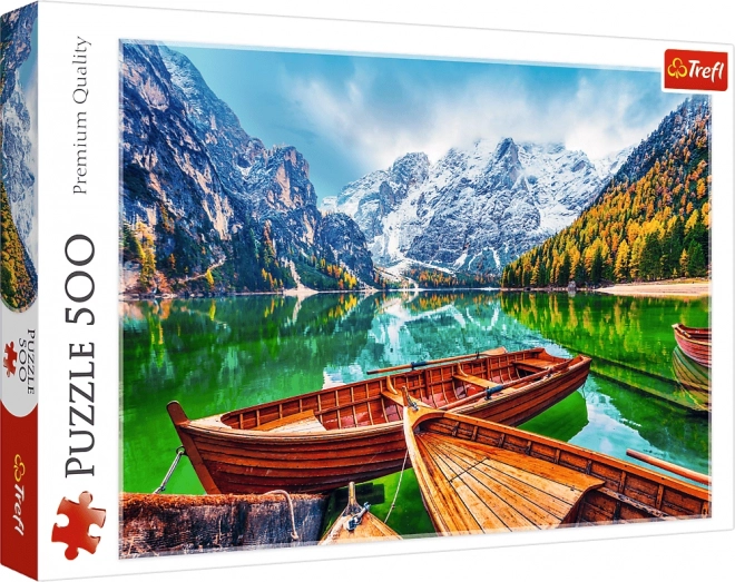 Jigsaw Puzzle Lake Braies Italy