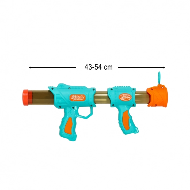 2-in-1 Toy Rifle and Pistol Set Blue