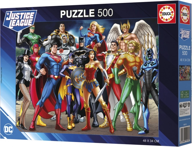 Educa Justice League Puzzle 500 Pieces