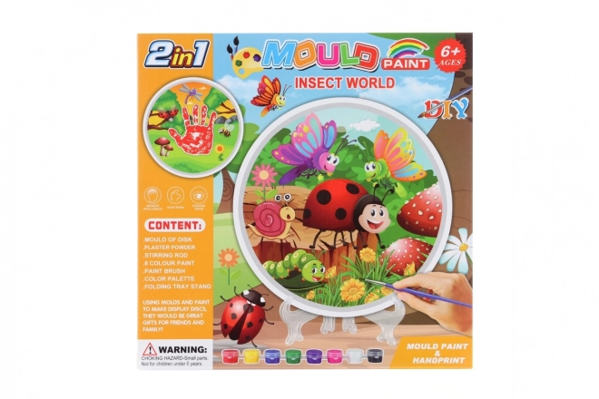 Creative Plaster Painting Kit Insect Edition