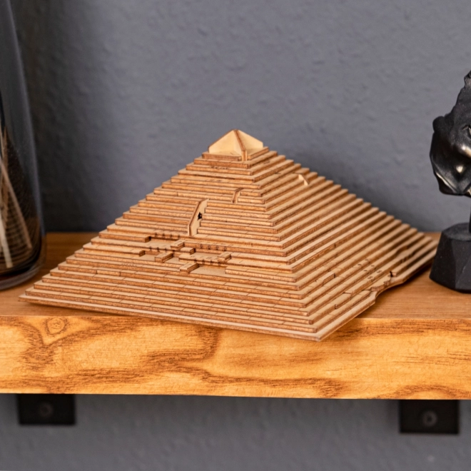 Wooden Puzzle Pyramid