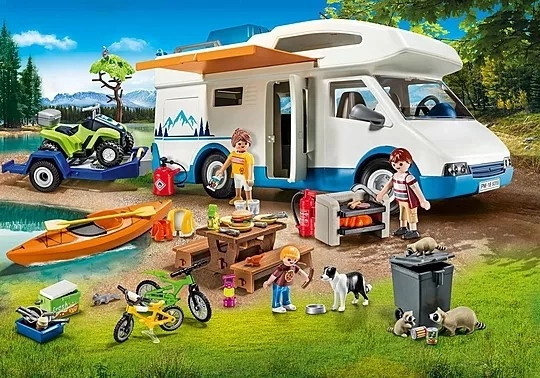 Rodinný zábavný set 9318 Výlet obytným vozem