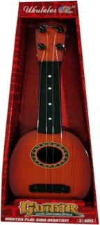 Beginner ukulele with 4 nylon strings