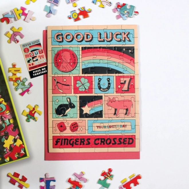 Good Luck Puzzle by Galison