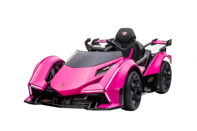 Battery Operated Lamborghini GT Pink Car