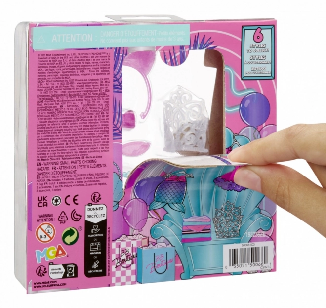 Bambola L.O.L. Set Moda Espositore 12 Pezzi