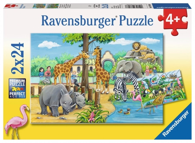 Ravensburger Welcome to the Zoo Puzzle Set