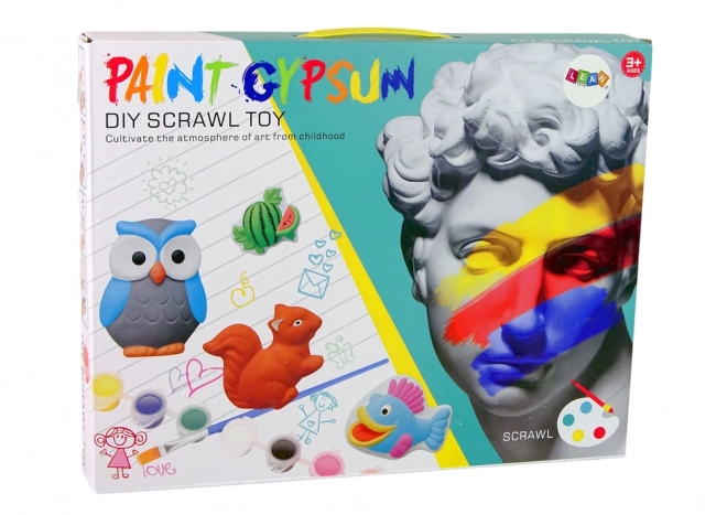 Creative Plaster Painting Kit Vehicles