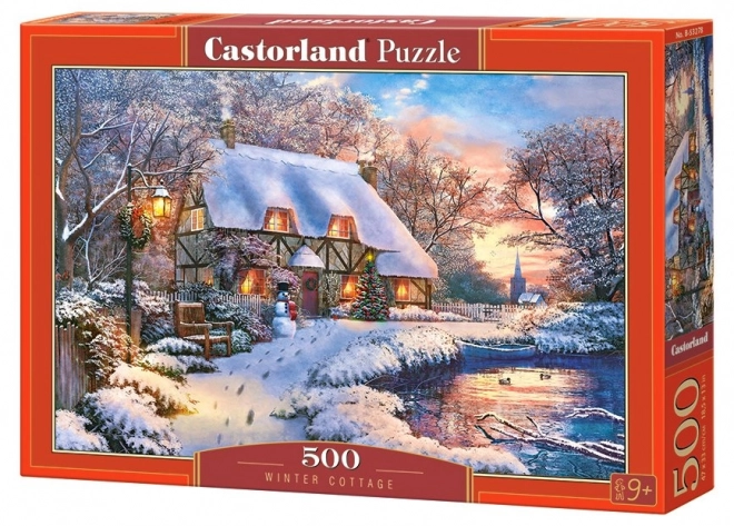 Winter Cottage Jigsaw Puzzle