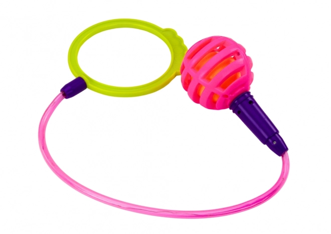 Ugráló Skipper Hula Hop Zöld LED világítással